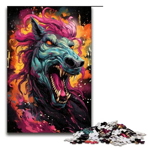 Puzzle für Erwachsene 1000 Teile Bunte Pferde auf dem Planeten Holzpuzzle Lernspiel Herausforderungsspielzeug 75 x 50 cm Puzzle für Erwachsene 1000 Teile Bunte Pferde auf dem Planeten Holzpuzzle Lernspiel Herausforderungsspielzeug 75 x 50 cm von zouxangzz