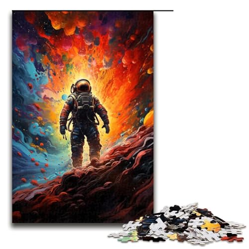 Puzzle für Erwachsene 1000 Teile Bunte Psychedelia für Astronauten Holzpuzzle für Kinder Lernspiel 75 x 50 cm Puzzle für Erwachsene 1000 Teile Bunte Psychedelia für Astronauten Holzpuzzle für Kinder Lernspiel 75 x 50 cm von zouxangzz