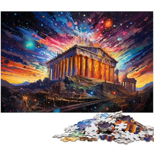 Puzzle für Erwachsene 1000 Teile Der erstaunliche Parthenon Heimdekoration Puzzle 1000 Teile (75 x 50 cm) von zouxangzz