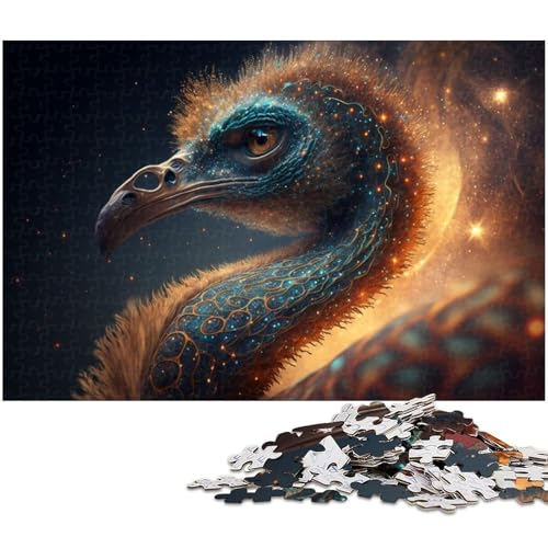 Puzzle für Erwachsene 1000 Teile Emu Heimdekoration Puzzle (Größe 75 x 50 cm) von zouxangzz