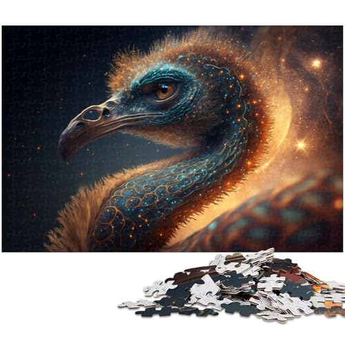 Puzzle für Erwachsene 1000 Teile Emu Puzzle EIN Kunstwerk für Teenager ab 14 Jahren (Größe 38 x 26 cm) von zouxangzz