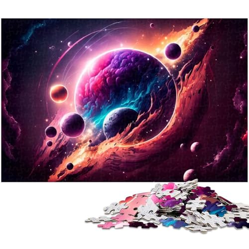 Puzzle für Erwachsene 1000 Teile Fantasielandschaft EIN Kunstwerk für Teenager ab 14 Jahren 1000 Teile (38 x 26 cm) von zouxangzz