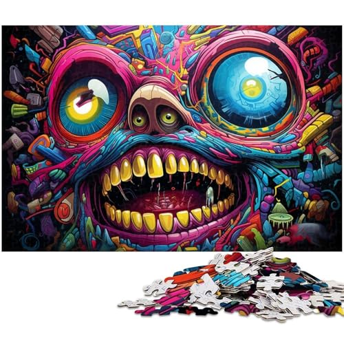 Puzzle für Erwachsene 1000 Teile Fantasy Dämon Heimdekoration Puzzle 1000 Teile (75 x 50 cm) von zouxangzz