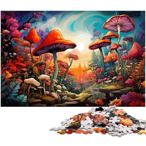 Puzzle für Erwachsene 1000 Teile Fantasy Kunst Puzzles für Holzpuzzles pädagogisches Spielzeug zum Stressabbau 1000 Teile (75 x 50 cm) von zouxangzz