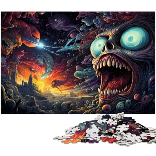 Puzzle für Erwachsene 1000 Teile Fantasy Monster Heimdekoration Puzzle 1000 Teile (38 x 26 cm) von zouxangzz