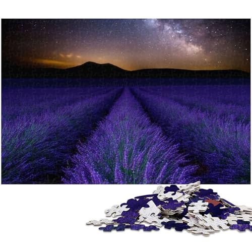 Puzzle für Erwachsene 1000 Teile Fields_of_Eden Puzzle EIN Kunstwerk für Teenager ab 14 Jahren 1000 Teile (75 x 50 cm) von zouxangzz