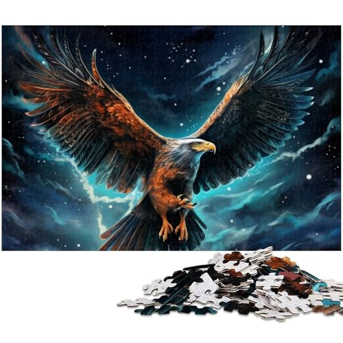 Puzzle für Erwachsene 1000 Teile Galaxien Adler Puzzle für Erwachsene Holzspiele für die ganze Familie Weihnachts und Geburtstagsgeschenke (Größe 75 x 50 cm) von zouxangzz
