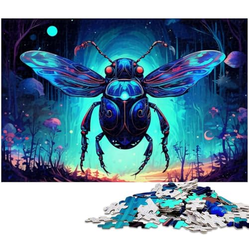 Puzzle für Erwachsene 1000 Teile Galaxien Käfer Heimdekoration Puzzle (Größe 75 x 50 cm) von zouxangzz