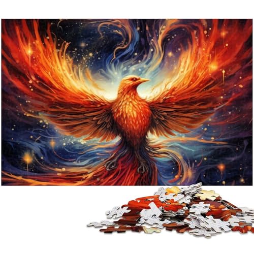 Puzzle für Erwachsene 1000 Teile Galaxy Phoenix anspruchsvolles Spielspielzeug Weihnachtspuzzlegeschenke (Größe 38 x 26 cm) von zouxangzz