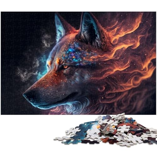 Puzzle für Erwachsene 1000 Teile Husky Puzzle für Erwachsene Papierpuzzle tolle Geschenke zu Weihnachten 1000 Teile (38 x 26 cm) von zouxangzz