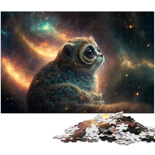 Puzzle für Erwachsene 1000 Teile Slow Loris Heimdekoration Puzzle (Größe 75 x 50 cm) von zouxangzz