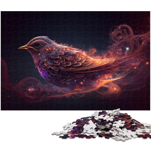 Puzzle für Erwachsene 1000 Teile Spatzen Puzzle EIN Kunstwerk für Teenager ab 14 Jahren (Größe 38 x 26 cm) von zouxangzz