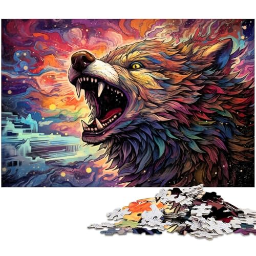 Puzzle für Erwachsene 1000 Teile Tiere aus der Antike Puzzle für Erwachsene Holzspiele für die ganze Familie Weihnachts und Geburtstagsgeschenke 1000 Teile (75 x 50 cm) von zouxangzz