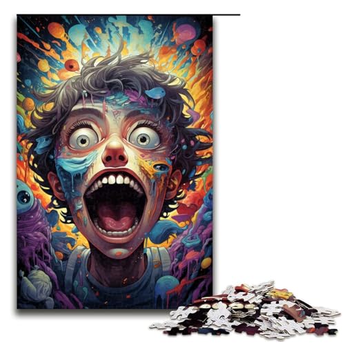 Puzzle für Erwachsene 1000 Teile buntes Fantasie Puzzle für kleine Jungen und Familien Holzpuzzle Lernspiel Herausforderungsspielzeug 75 x 50 cm Puzzle für Erwachsene 1000 Teile buntes Fantasie Puzzle für kleine Jungen und Familien Holzpuzzle Lernspiel Herausforderungsspielzeug 75 x 50 cm von zouxangzz