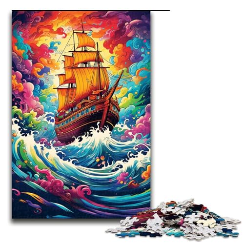 Puzzle für Erwachsene 1000 Teile buntes Gemälde Segelboot Puzzle für Erwachsene Holzpuzzles Familienspiele Weihnachts und Geburtstagsgeschenke 75 x 50 cm Puzzle für Erwachsene 1000 Teile buntes Gemälde Segelboot Puzzle für Erwachsene Holzpuzzles Familienspiele Weihnachts und Geburtstagsgeschenke 75 x 50 cm von zouxangzz