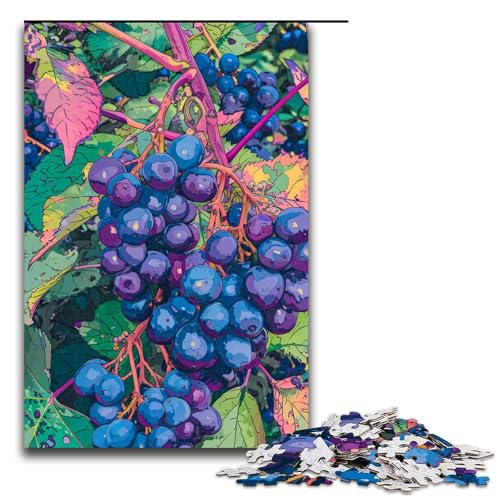 Puzzle für Erwachsene 1000 Teile farbenfrohe Psychedelia mit Oregon Trauben Puzzle Lernspiele für Zuhause DIY Spielzeug tolles Geschenk für Spiele 75 x 50 cm Puzzle für Erwachsene 1000 Teile farbenfrohe Psychedelia mit Oregon Trauben Puzzle Lernspiele für Zuhause DIY Spielzeug tolles Geschenk für Spiele 75 x 50 cm von zouxangzz