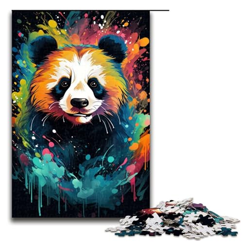 Puzzle für Erwachsene 1000 Teile farbenfrohe Psychedelia süßer Pandas Puzzlespiele Spielzeug Geschenk geeignet als Schreibtischdekoration 75 x 50 cm Puzzle für Erwachsene 1000 Teile farbenfrohe Psychedelia süßer Pandas Puzzlespiele Spielzeug Geschenk geeignet als Schreibtischdekoration 75 x 50 cm von zouxangzz
