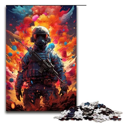 Puzzle für Erwachsene 1000 Teile farbenfrohe Psychedelia von Soldier Synthwave Family Holzpuzzle Lernspiel Herausforderungsspielzeug 75 x 50 cm Puzzle für Erwachsene 1000 Teile farbenfrohe Psychedelia von Soldier Synthwave Family Holzpuzzle Lernspiel Herausforderungsspielzeug 75 x 50 cm von zouxangzz
