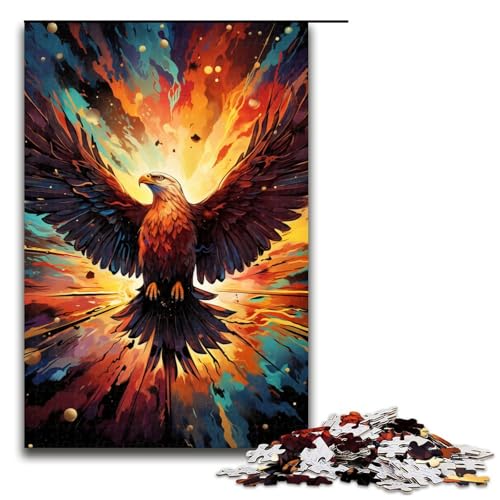 Puzzle für Erwachsene 1000 Teile farbenfrohes Fantasy Adler Holzpuzzle für Kinder Lernspiel 75 x 50 cm Puzzle für Erwachsene 1000 Teile farbenfrohes Fantasy Adler Holzpuzzle für Kinder Lernspiel 75 x 50 cm von zouxangzz