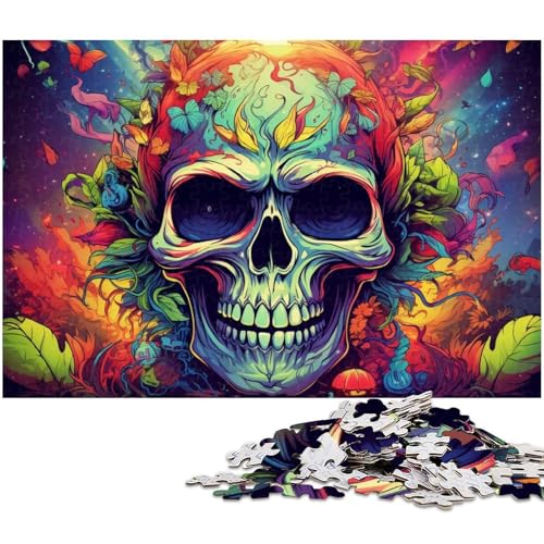 Puzzle für Erwachsene 1000 Teile farbenfrohes Fantasy Kunstpapier Puzzle – Lernspielzeug Familienspiele 1000 Teile (38 x 26 cm) von zouxangzz