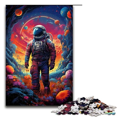 Puzzle für Erwachsene 1000 Teile farbenfrohes psychedelisches Astronauten Puzzle Geburtstagsgeschenk Geschenke für Teenager ab 14 Jahren 75 x 50 cm Puzzle für Erwachsene 1000 Teile farbenfrohes psychedelisches Astronauten Puzzle Geburtstagsgeschenk Geschenke für Teenager ab 14 Jahren 75 x 50 cm von zouxangzz
