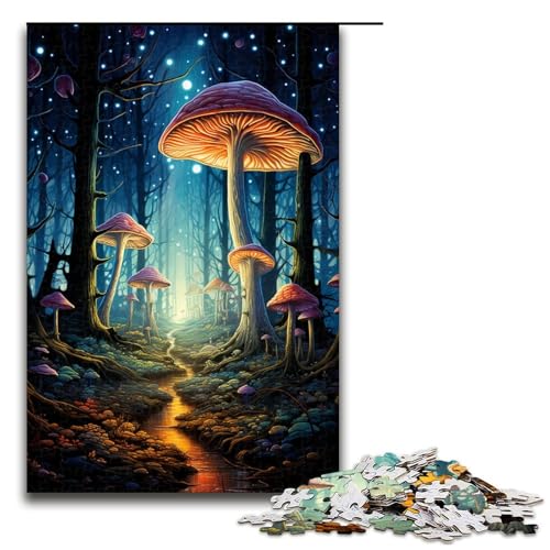 Puzzle für Erwachsene 1000 Teile farbenfrohes psychedelisches Fantasiewald Familien Holzpuzzle Lernspiel Herausforderungsspielzeug 75 x 50 cm Puzzle für Erwachsene 1000 Teile farbenfrohes psychedelisches Fantasiewald Familien Holzpuzzle Lernspiel Herausforderungsspielzeug 75 x 50 cm von zouxangzz
