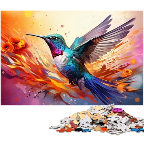 Puzzle für Erwachsene 1000 Teile farbenfrohes psychedelisches Gemälde von Kolibris Puzzle für Erwachsene Holzspiele für die ganze Familie Weihnachts und Geburtstagsgeschenke 1000 Teile (75 x 50 cm) Puzzle für Erwachsene 1000 Teile farbenfrohes psychedelisches Gemälde von Kolibris Puzzle für Erwachsene Holzspiele für die ganze Familie Weihnachts und Geburtstagsgeschenke 1000 Teile (75 x 50 cm) von zouxangzz