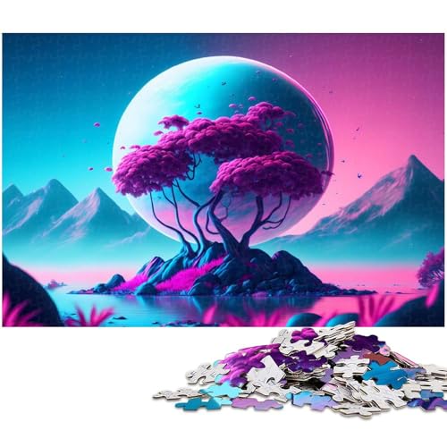 Puzzle für Erwachsene 1000 Teile magischer Baum EIN Kunstwerk für Teenager ab 14 Jahren 1000 Teile (38 x 26 cm) von zouxangzz