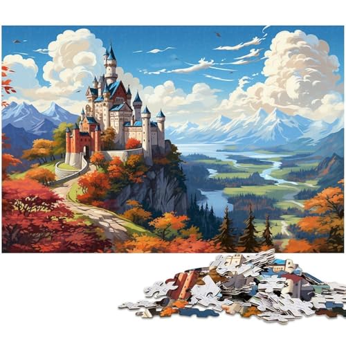 Puzzle für Erwachsene 1000 Teile wunderschöne Landschaft präzise geschnitten tolles Geschenk 1000 Teile (75 x 50 cm) von zouxangzz