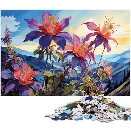 Puzzle für Erwachsene 1000 Teile wunderschöne lokale Landschaft Papierpuzzle – Lernspielzeug Familienspiele 1000 Teile (38 x 26 cm) von zouxangzz