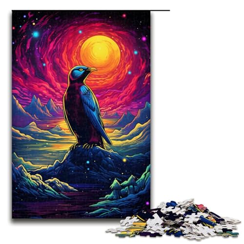 Puzzle für Erwachsene Bunte Pinguine 1000 teiliges Holzpuzzle für Kinder ab 12 Jahren Lernspielzeug 75 x 50 cm Puzzle für Erwachsene Bunte Pinguine 1000 teiliges Holzpuzzle für Kinder ab 12 Jahren Lernspielzeug 75 x 50 cm von zouxangzz