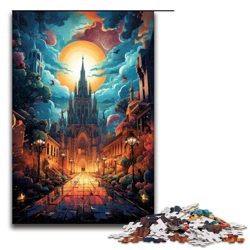 Puzzle für Erwachsene Bunte Psychedelia der Kathedrale von Sevilla 1000 teiliges Holzpuzzle für Kinder ab 14 Jahren Heimdekoration 75 x 50 cm Puzzle für Erwachsene Bunte Psychedelia der Kathedrale von Sevilla 1000 teiliges Holzpuzzle für Kinder ab 14 Jahren Heimdekoration 75 x 50 cm von zouxangzz