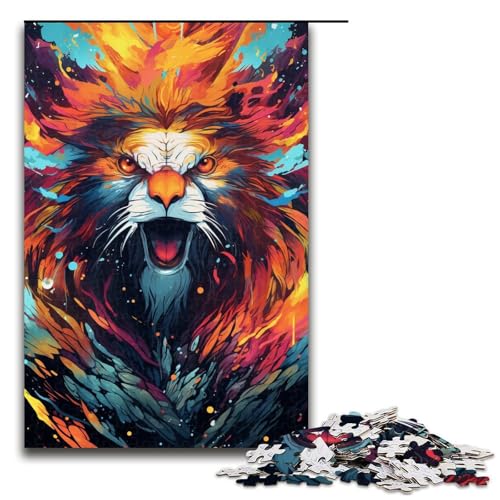 Puzzle für Erwachsene bunter Kondor Krieger 1000 teiliges Holzpuzzle für Familienspiele 75 x 50 cm Puzzle für Erwachsene bunter Kondor Krieger 1000 teiliges Holzpuzzle für Familienspiele 75 x 50 cm von zouxangzz