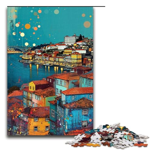 Puzzle für Erwachsene farbenfrohe Psychedelia in Prag 1000 teiliges Holzpuzzle für Familienspiele 75 x 50 cm Puzzle für Erwachsene farbenfrohe Psychedelia in Prag 1000 teiliges Holzpuzzle für Familienspiele 75 x 50 cm von zouxangzz