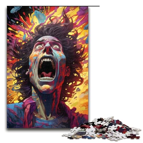 Puzzle für Erwachsene farbenfrohes Psychedelia of Mutants 1000 Teile Holzpuzzle für Erwachsene und Kinder ab 14 Jahren Lernspielzeug 75 x 50 cm Puzzle für Erwachsene farbenfrohes Psychedelia of Mutants 1000 Teile Holzpuzzle für Erwachsene und Kinder ab 14 Jahren Lernspielzeug 75 x 50 cm von zouxangzz