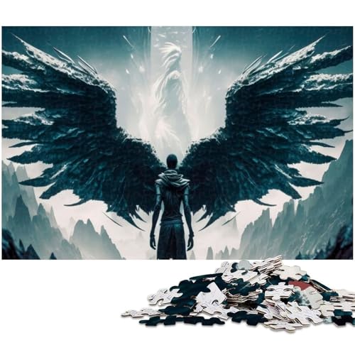 Puzzle für Erwachsene mit 1000 Teilen Motiv: „Seltsame Monster Kunstwerk Geburtstagsgeschenk Wandkunst (Größe 75 x 50 cm) von zouxangzz