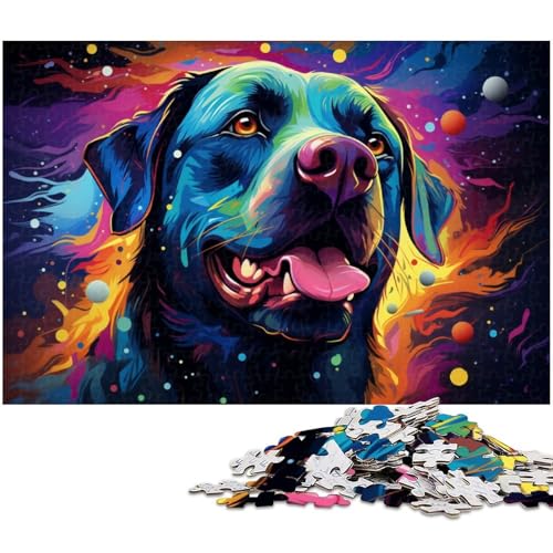 Puzzle für Erwachsene mit 1000 Teilen Rottweiler Puzzle Kunstwerk Geburtstagsgeschenk Wandkunst 1000 Teile (75 x 50 cm) von zouxangzz