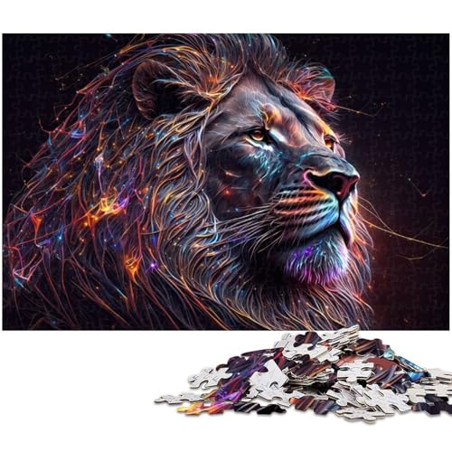 Puzzle für Erwachsene mit 1000 Teilen Tiere unmögliches Puzzle für Jugendliche ab 14 Jahren 1000 Teile (75 x 50 cm) von zouxangzz