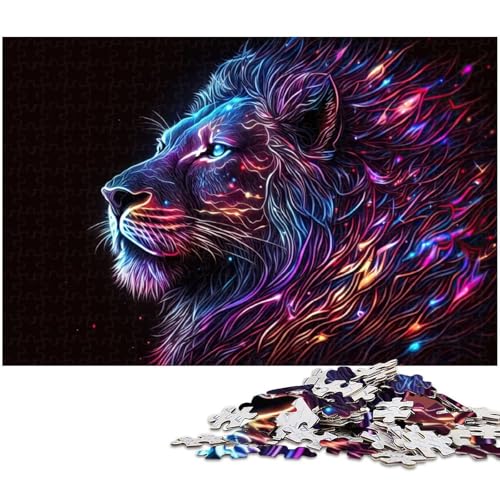 Puzzle für Erwachsene mit 1000 Teilen Tierspielzeug Denkspiel anspruchsvolles Puzzlespiel und Familienspiel 1000 Teile (38 x 26 cm) von zouxangzz