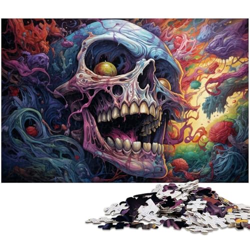 Puzzle für Erwachsene mit 1000 Teilen böse seltsame Spezies pädagogische Herausforderung Stressabbau schwierige Herausforderung 1000 Teile (75 x 50 cm) von zouxangzz