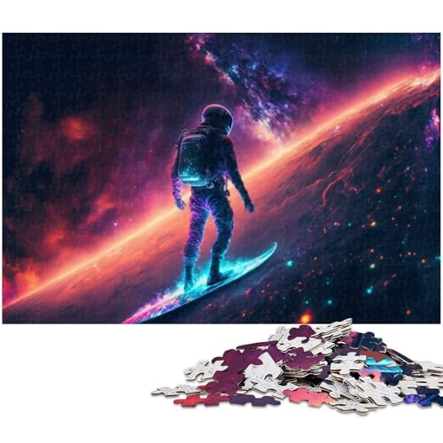 Puzzle mit 1000 Teilen „Rand der Milchstraße Puzzle für Erwachsene Papierpuzzle Spielzeug Wanddekoration (Größe 38 x 26 cm) von zouxangzz