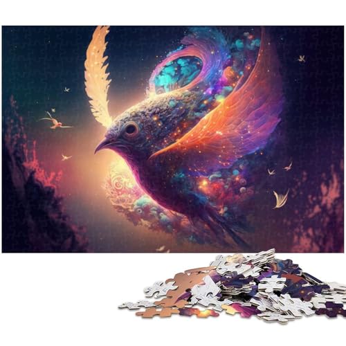 Puzzle mit 1000 Teilen für Erwachsene Geistertiere Lernspiele Weihnachts und Geburtstagsgeschenke für Teenager ab 14 Jahren (Größe 75 x 50 cm) von zouxangzz