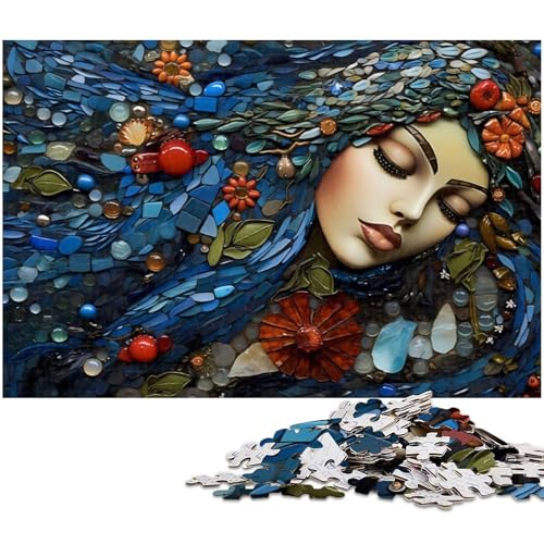 Puzzle mit 1000 Teilen für Erwachsene skurriles Mosaik Puzzle Lernspiele Weihnachts und Geburtstagsgeschenke für Teenager ab 14 Jahren (Größe 38 x 26 cm) von zouxangzz
