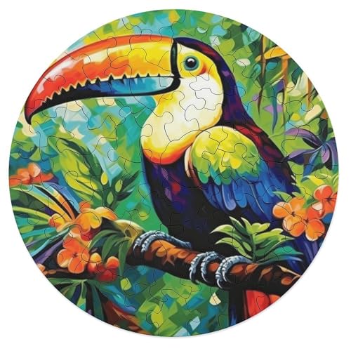 Puzzles 68 Teile Puzzles für Erwachsene und Kinder Tier Tukane Puzzle für Erwachsene Holzpuzzle Lernspiel für Erwachsene und Kinder 20x20cm Puzzles 68 Teile Puzzles für Erwachsene und Kinder Tier Tukane Puzzle für Erwachsene Holzpuzzle Lernspiel für Erwachsene und Kinder 20x20cm von zouxangzz