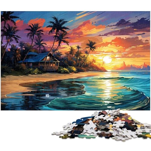 Puzzles für Erwachsene 1000 wunderschöne Landschaftspuzzles für Erwachsene und Kinder Papierpuzzle Lernspielzeug 1000 Teile (38 x 26 cm) von zouxangzz