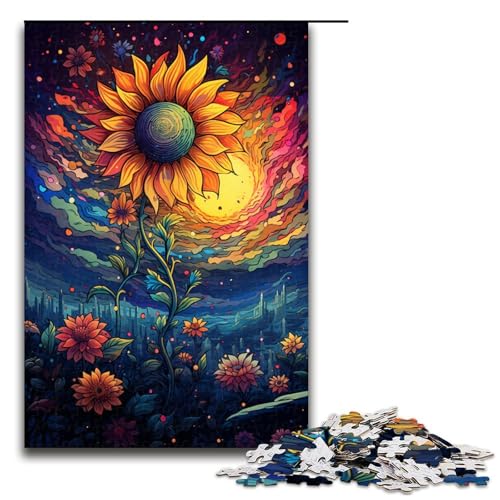 für Erwachsene Puzzle Bunte Bezaubernde Sonnenblumen 1000 teiliges Holzpuzzle für Erwachsene und Kinder ab 12 Jahren 75 x 50 cm für Erwachsene Puzzle Bunte Bezaubernde Sonnenblumen 1000 teiliges Holzpuzzle für Erwachsene und Kinder ab 12 Jahren 75 x 50 cm von zouxangzz