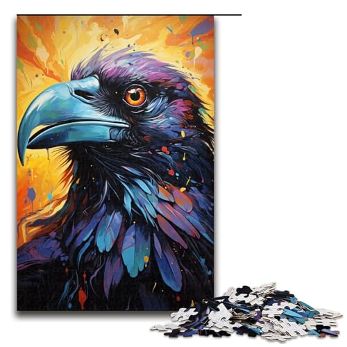 für Erwachsene Puzzle Bunte Fantasiekrähe 1000 teiliges Holzpuzzle für Erwachsene und Kinder ab 12 Jahren 75 x 50 cm für Erwachsene Puzzle Bunte Fantasiekrähe 1000 teiliges Holzpuzzle für Erwachsene und Kinder ab 12 Jahren 75 x 50 cm von zouxangzz