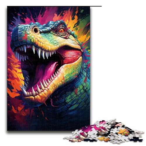 für Erwachsene Puzzle Buntes Gemälde Krokodil 1000 teiliges Holzpuzzle für Erwachsene und Kinder ab 12 Jahren 75 x 50 cm für Erwachsene Puzzle Buntes Gemälde Krokodil 1000 teiliges Holzpuzzle für Erwachsene und Kinder ab 12 Jahren 75 x 50 cm von zouxangzz