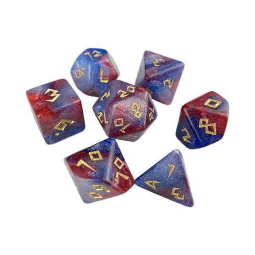 7pcs Polyedrische Würfel Mehrseitige Acryl Dices Rollenspieltischspiel Dices Multicolored Game Dices Einfach Zu Bedienen 7pcs Polyedrische Würfel Mehrseitige Acryl Dices Rollenspieltischspiel Dices Multicolored Game Dices Einfach Zu Bedienen von zuousxbs