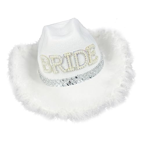zuousxbs Brauthut Crystal Panama Für Junggesellenparty Cocktailpartys Urlaub von zuousxbs